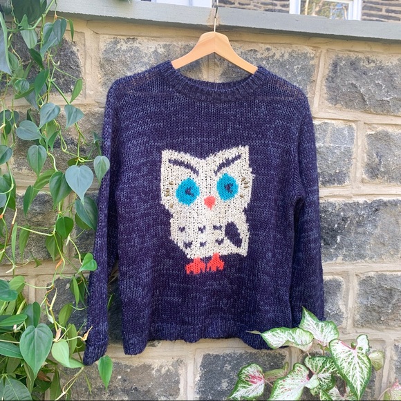 Urban Outfitters Cozy Owl Graphic Sweater - Picture 7 of 7